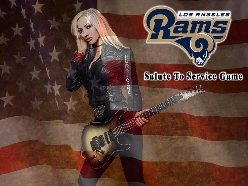 LA RAMS SALUTE TO SERVICE – Nita Strauss Shop